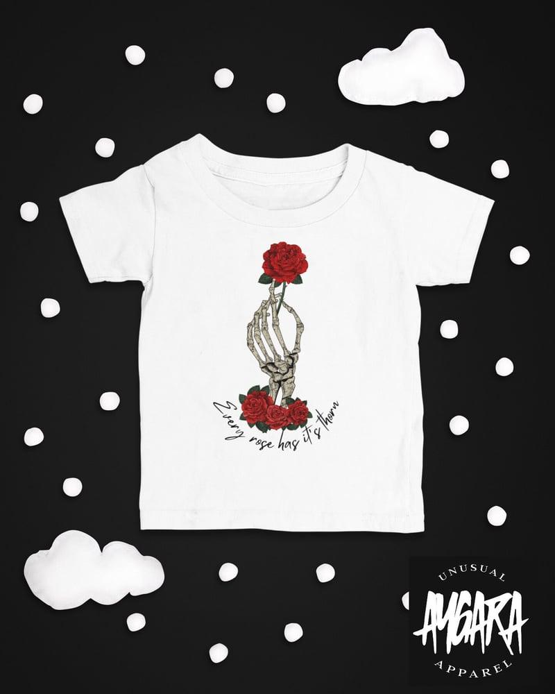 Baby-Youth "Every Rose Has It's Thorn" Onesie/T-Shirt - Aygara