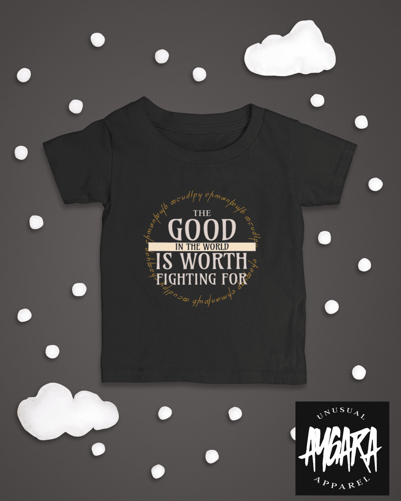 Baby-Youth "Good in the World" Black Onesie/T-Shirt - Aygara