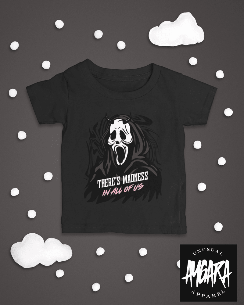 Baby-Youth "Madness in all of Us" Black Onesie/T-Shirt - Aygara