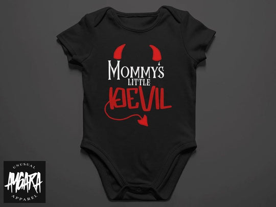 Baby-Youth Mommy/Daddy's Little Devil Onesie/T-Shirt - Aygara