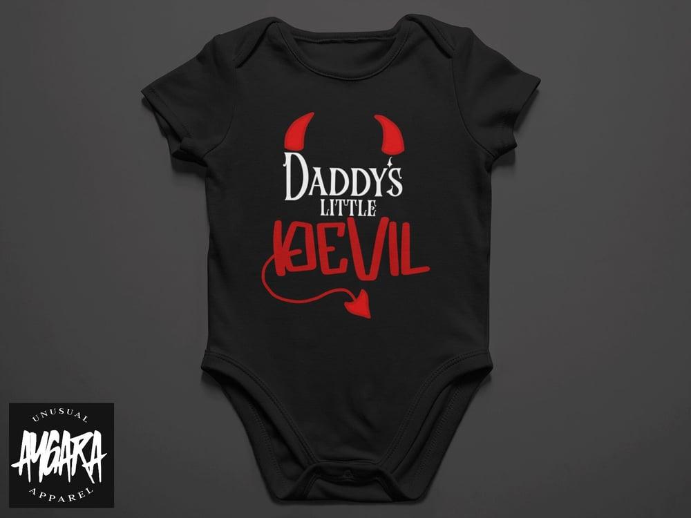 Baby-Youth Mommy/Daddy's Little Devil Onesie/T-Shirt - Aygara