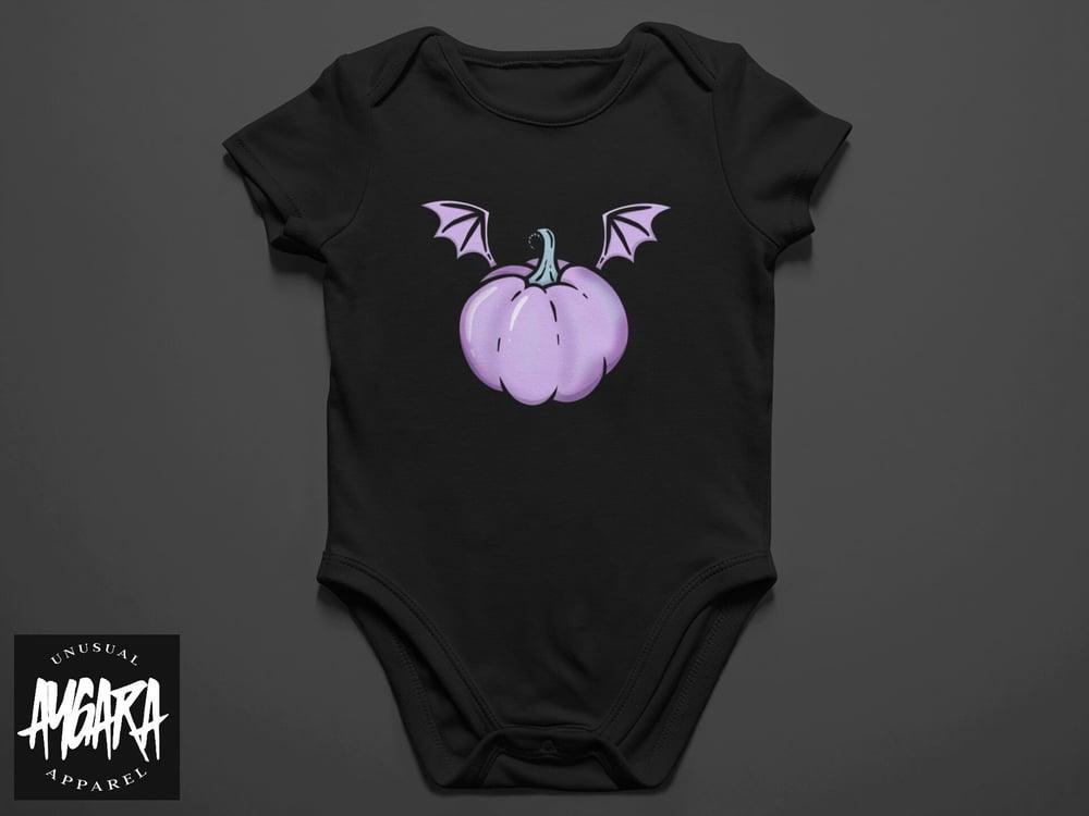 Baby-Youth Pumpkin Bat Onesie/T-Shirt - Aygara