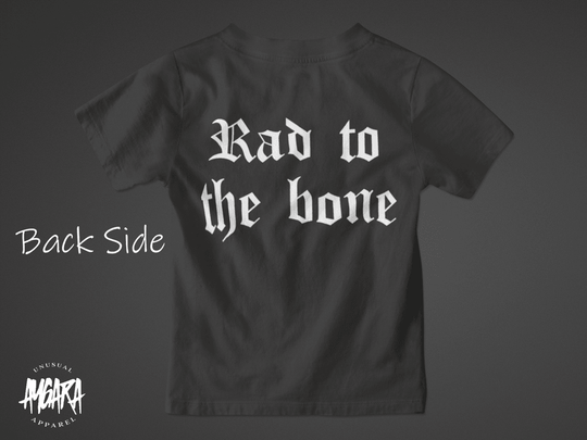 Baby-Youth "Rad to the Bone" Front and Back T-Shirt - Aygara