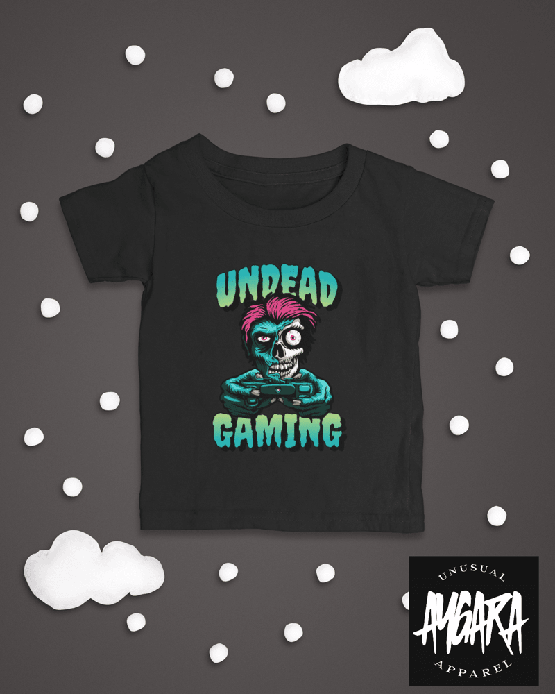 Baby-Youth "Undead Gaming" Black Onesie/T-Shirt - Aygara