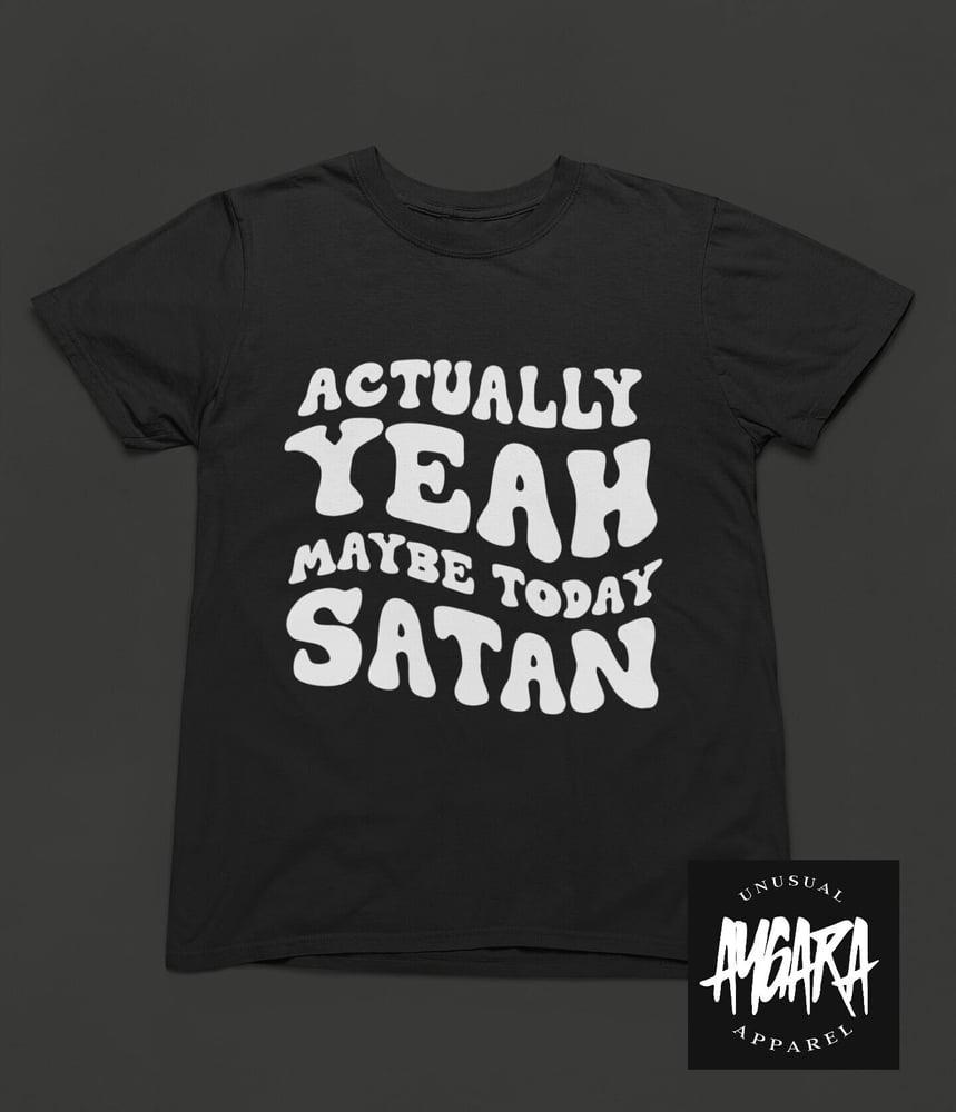 Black 'Actually Yeah..' Adult T-Shirt - Aygara