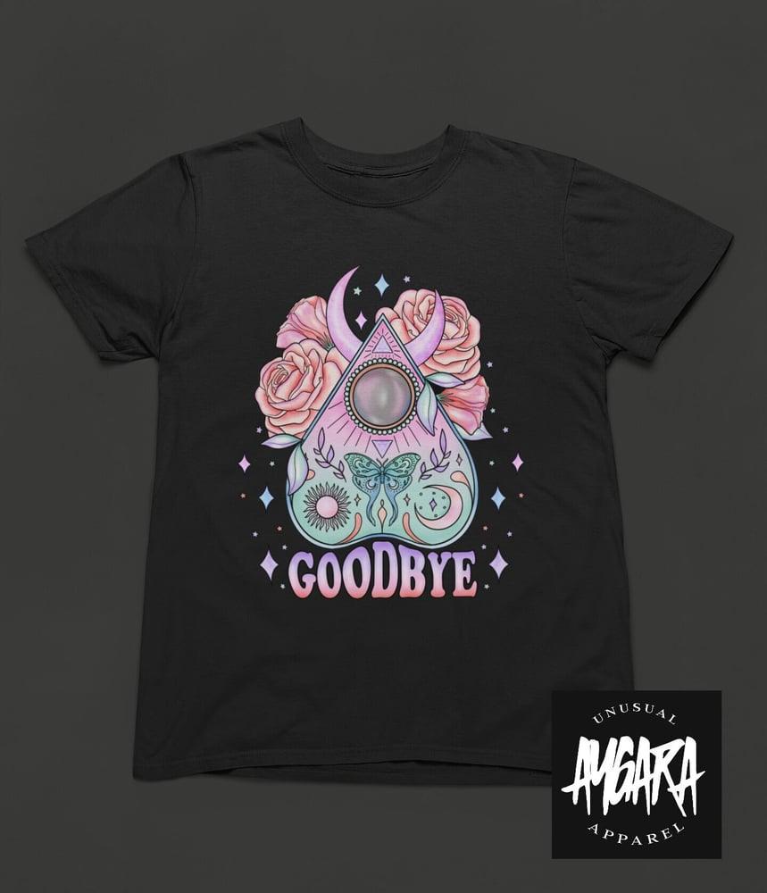 Black Planchette Adult T-Shirt - Aygara