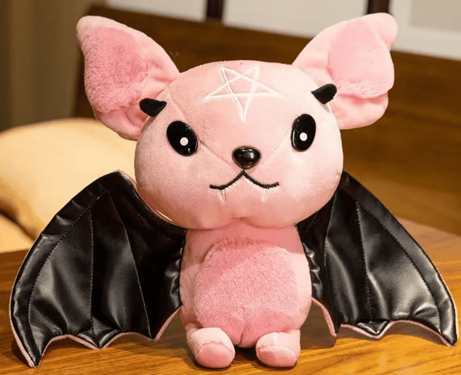 Extra Large Pink Bat Stuffed Animal - Aygara