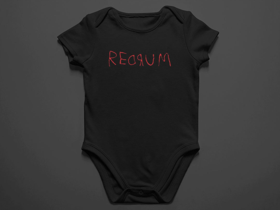 Baby-Youth Black "RED RUM" Onesie/T-Shirt