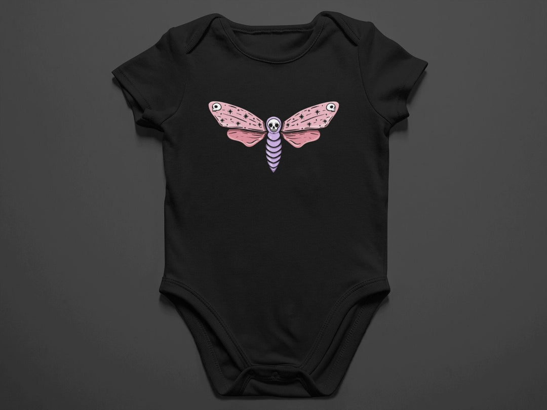 Baby "Spooky Moth" Onesie