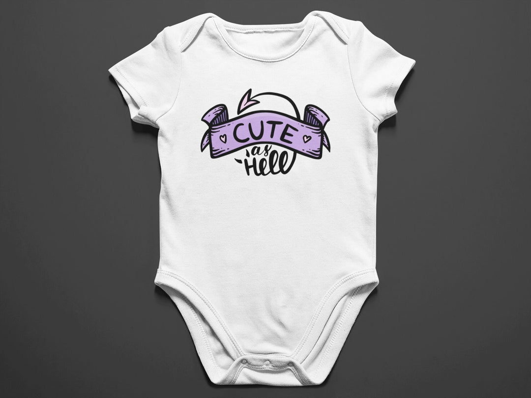 Baby-Youth "Cute As Hell" Onesie/T-Shirt