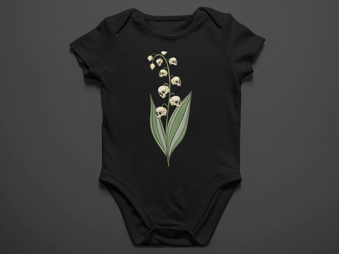 Baby-Youth "Botanical Skulls" Onesie/T-Shirt
