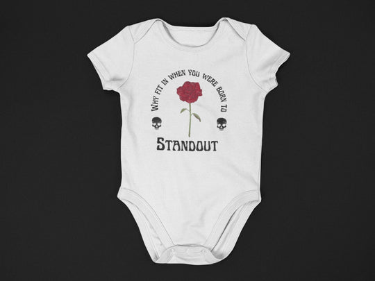 Baby-Youth "Born To Stand Out" Onesie/T-Shirt