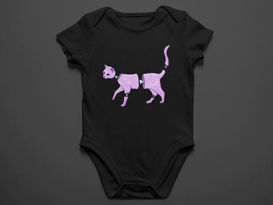 Baby-Youth "Cat/Bones" Onesie/T-Shirt