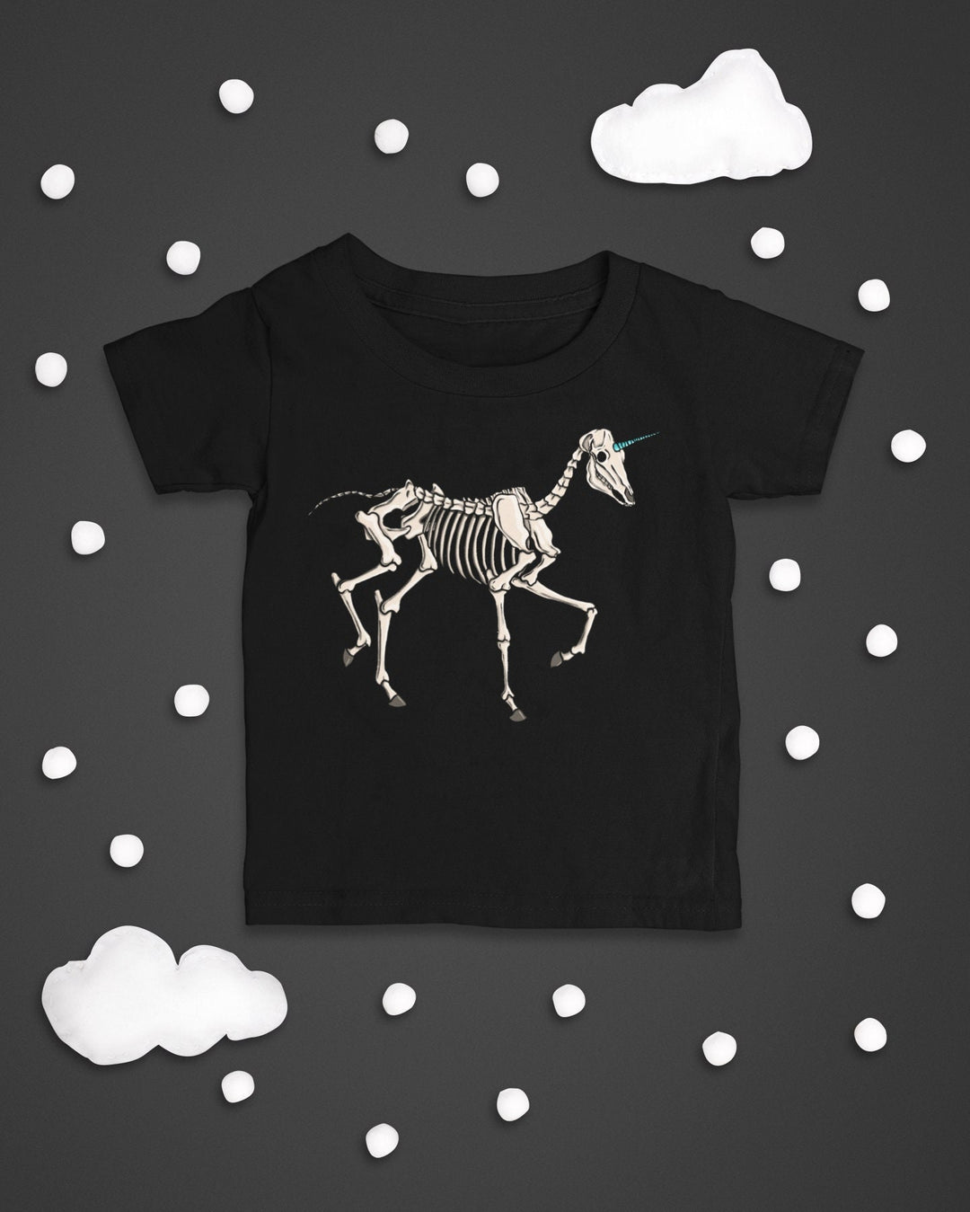 Baby/Toddler "Skeleton Unicorn" T-Shirt