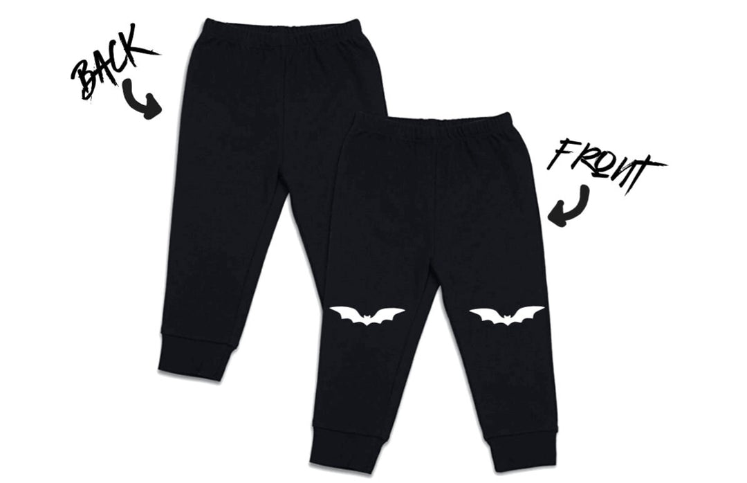 Black "Bats" Baby Sweatpants/Leggings
