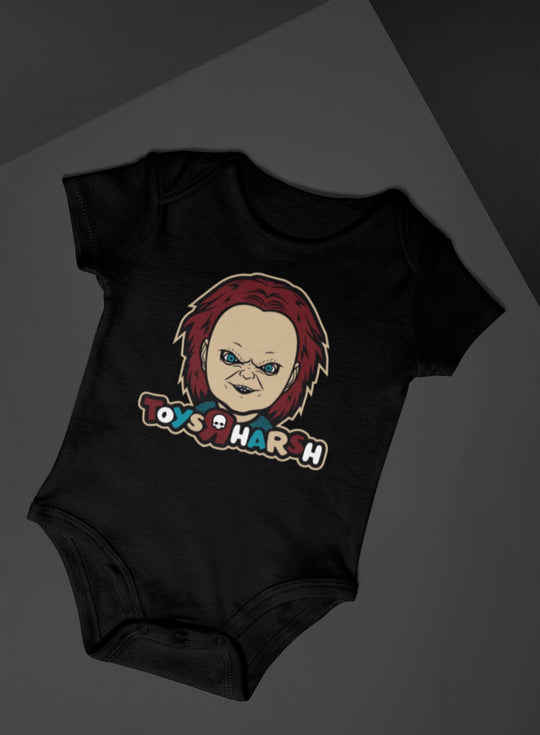 Baby "ToysRHarsh" Onesie in Black or White
