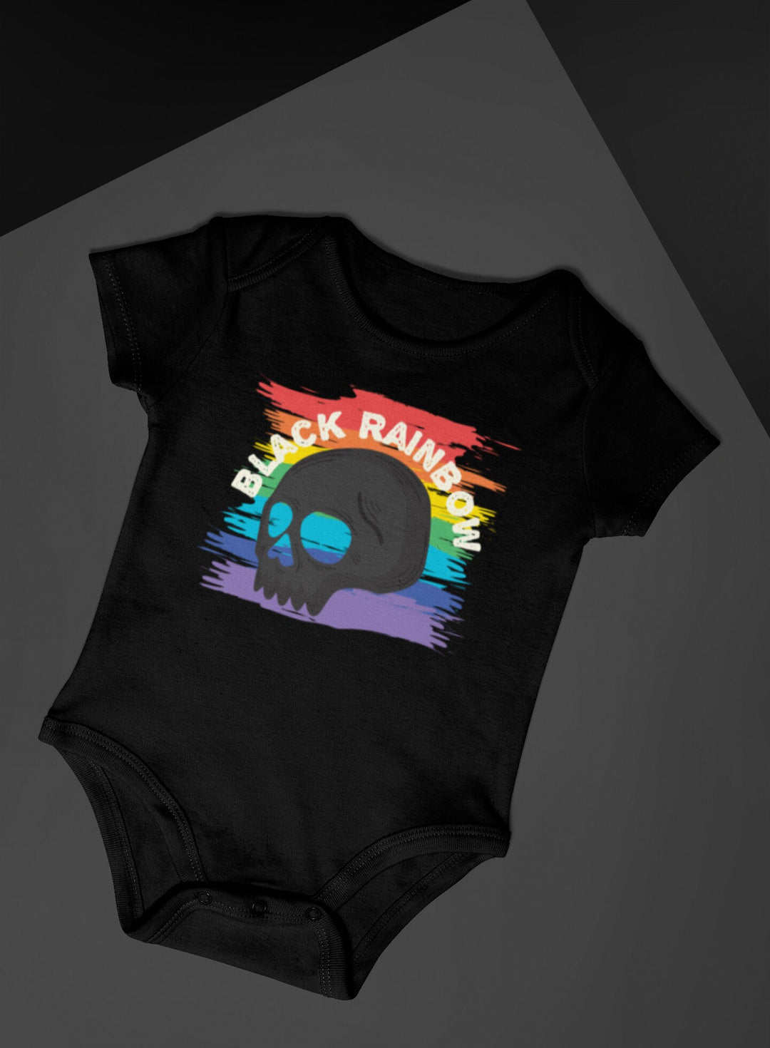 Black "Black Rainbow" Baby Rainbow