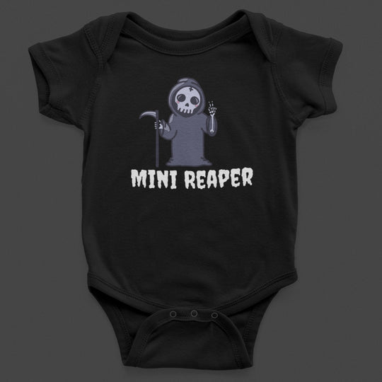 Black "Mini Reaper" Baby/Toddler Onesie/T-Shirt