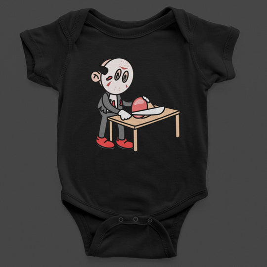 Baby-Youth Horror Kid Black Onesie/T-Shirt