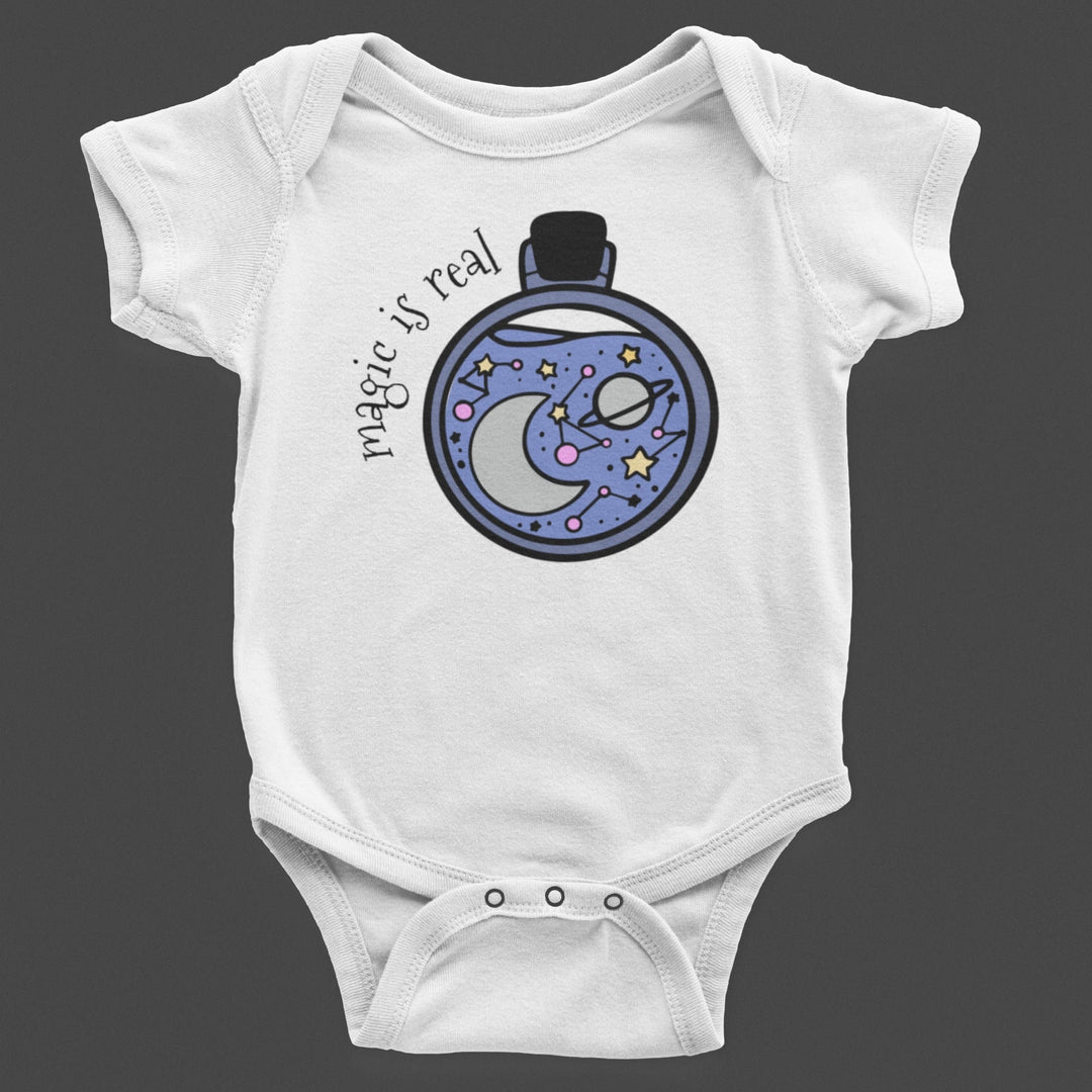 Baby-Youth "Magic Is Real" White Onesie/T-Shirt