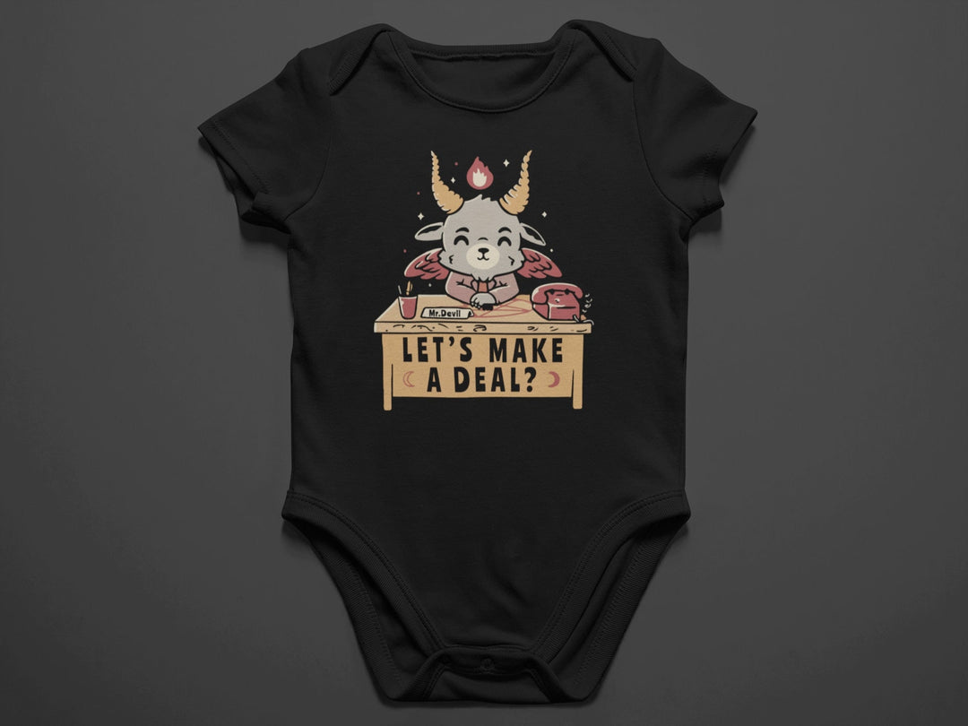 Baby/Toddler "Let's Make a Deal" Black Onesie/T-Shirt