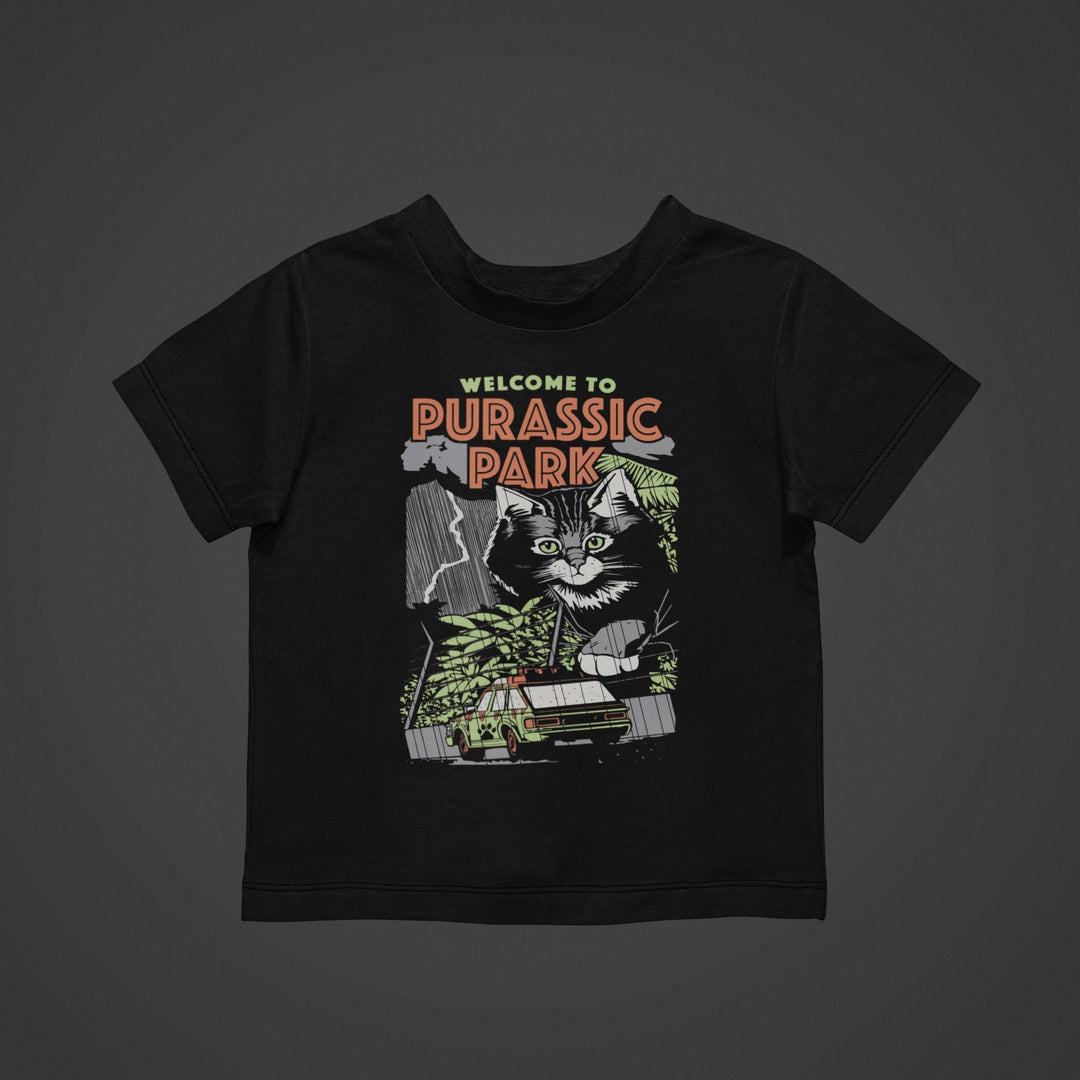 Baby-Youth "Purassic Park" Black Onesie/T-Shirt