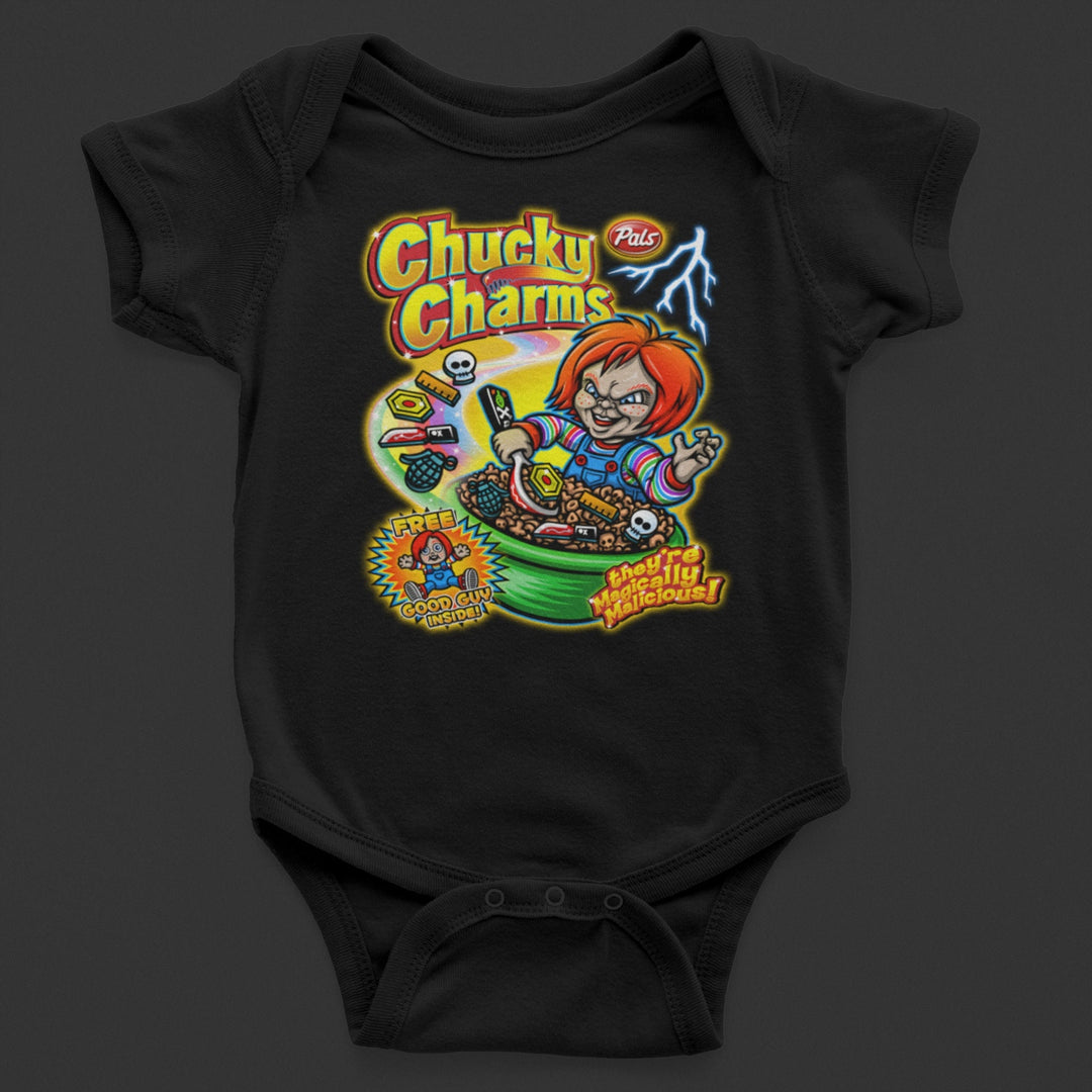 Baby-Youth "Chucky Charms" Black Onesie/T-Shirt