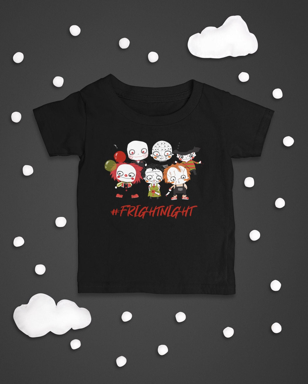 Baby/Toddler "Fright Night" Black T-Shirt