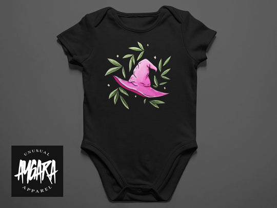 Baby-Youth "Witch Hat" Black Onesie/T-Shirt