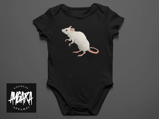 Baby-Youth "Rat" Black Onesie/T-Shirt