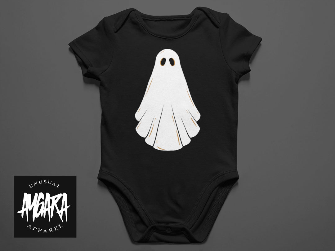 Baby-Youth "Ghost" Black Onesie/T-Shirt