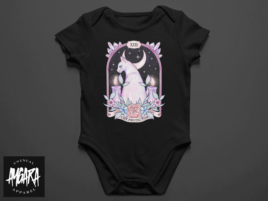 Baby-Youth "Protector" Black Onesie/T-Shirt