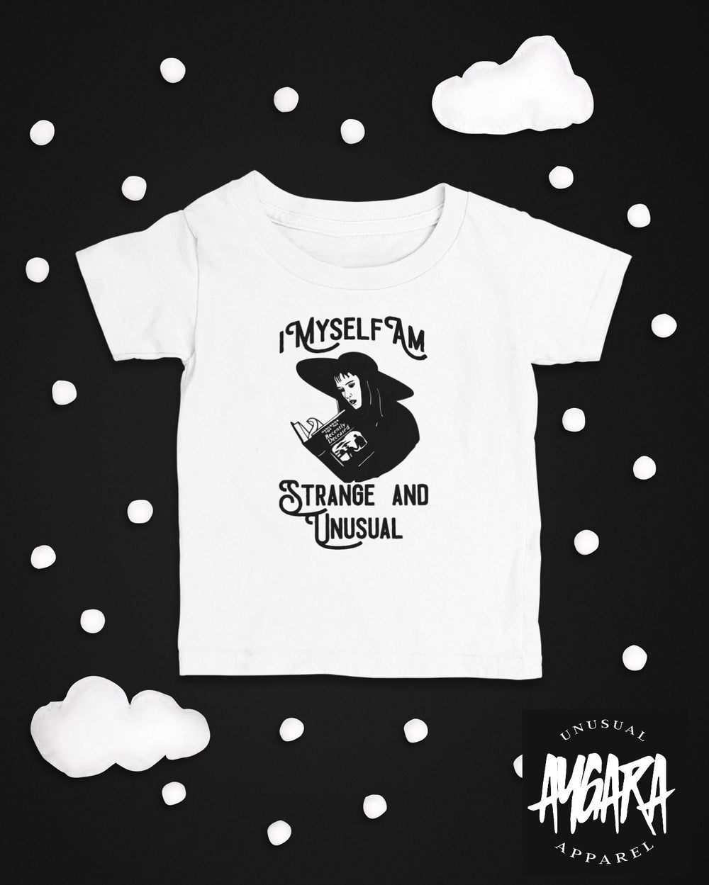 Baby-Youth "Strange & Unusual" White Onesie/T-Shirt