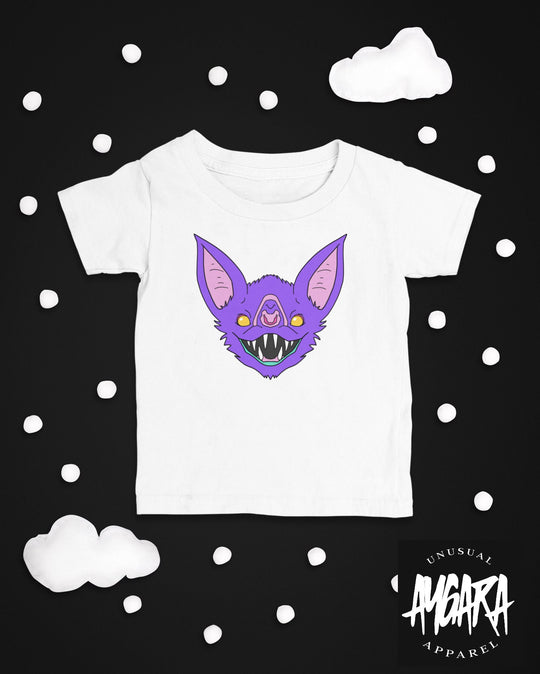 Baby-Youth "Bat" Black or White Onesie/T-Shirt