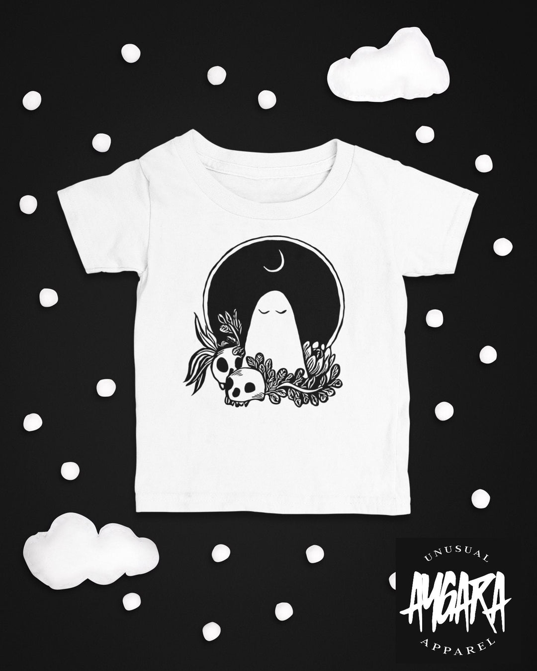 Baby-Youth "Peaceful Ghost" Onesie/T-Shirt