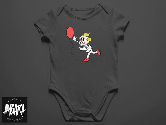 Baby-Youth "Kid Penny" Black Onesie/T-Shirt