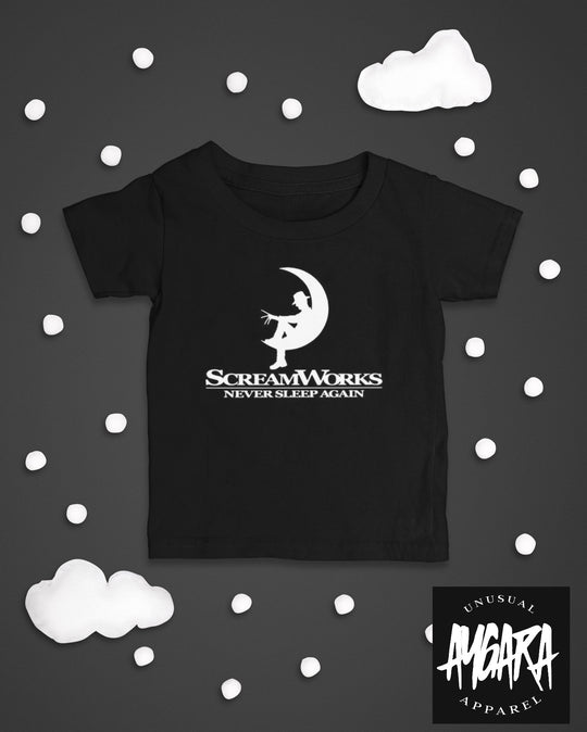 Baby-Youth "Scream Works" Black Onesie/T-Shirt