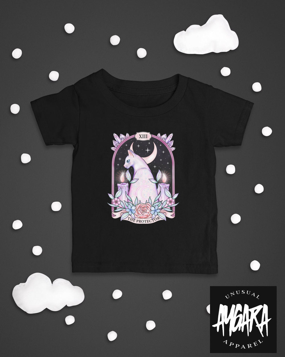 Baby-Youth "Protector" Black Onesie/T-Shirt