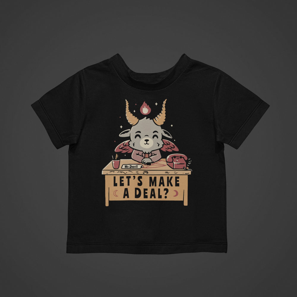Baby/Toddler "Let's Make a Deal" Black Onesie/T-Shirt