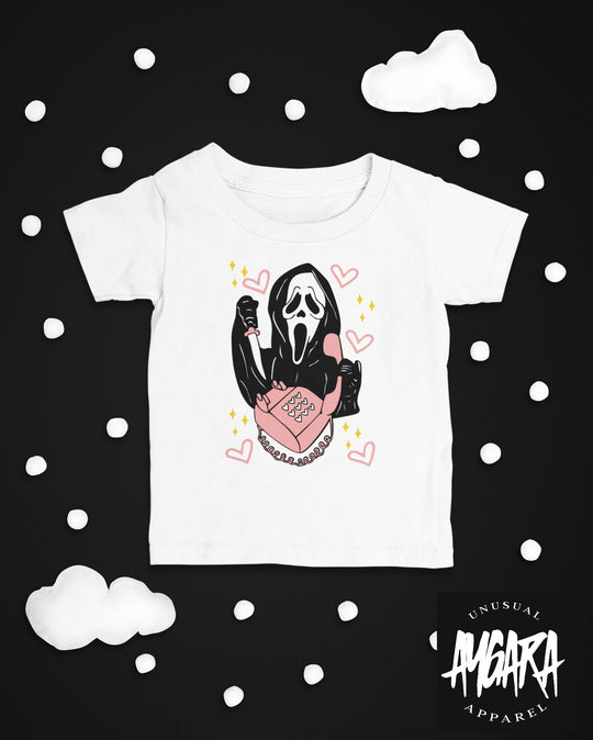 Baby-Youth White Ghost Calling Onesie/T-Shirt