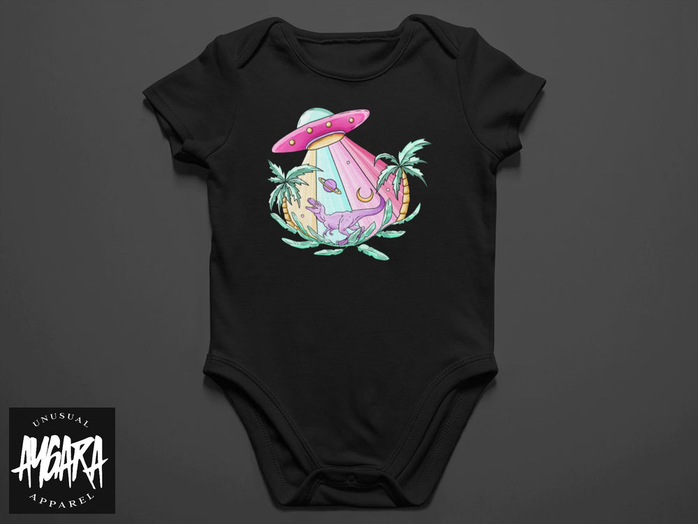 Baby-Youth "UFO/Dinosaur" T-Shirt/Onesie