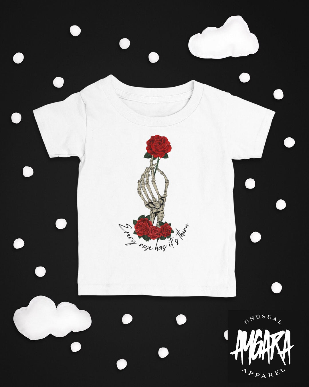 Baby-Youth "Every Rose Has It's Thorn" Onesie/T-Shirt