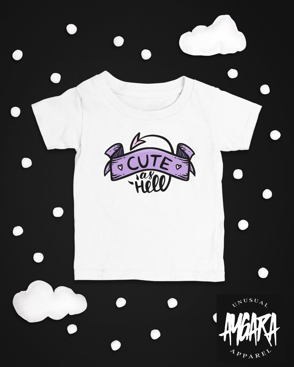 Baby-Youth "Cute As Hell" Onesie/T-Shirt