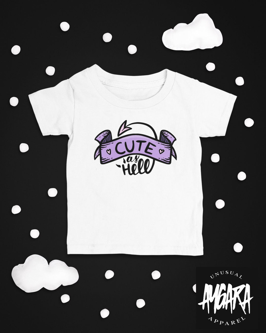 Baby-Youth "Cute As Hell" Onesie/T-Shirt
