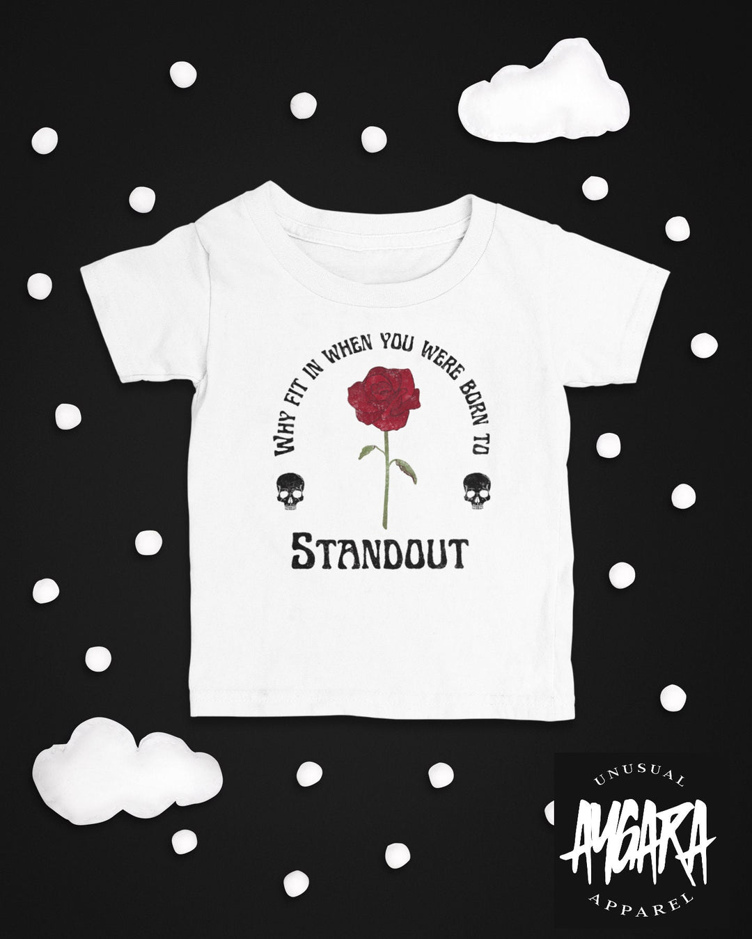 Baby-Youth "Born To Stand Out" Onesie/T-Shirt