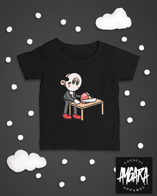 Baby-Youth Horror Kid Black Onesie/T-Shirt