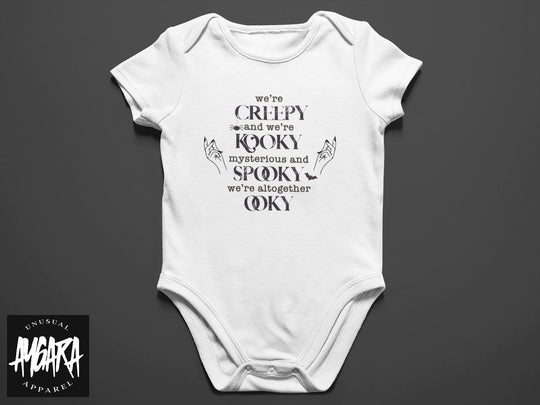 Baby-Youth Song Onesie/T-Shirt in White or Black