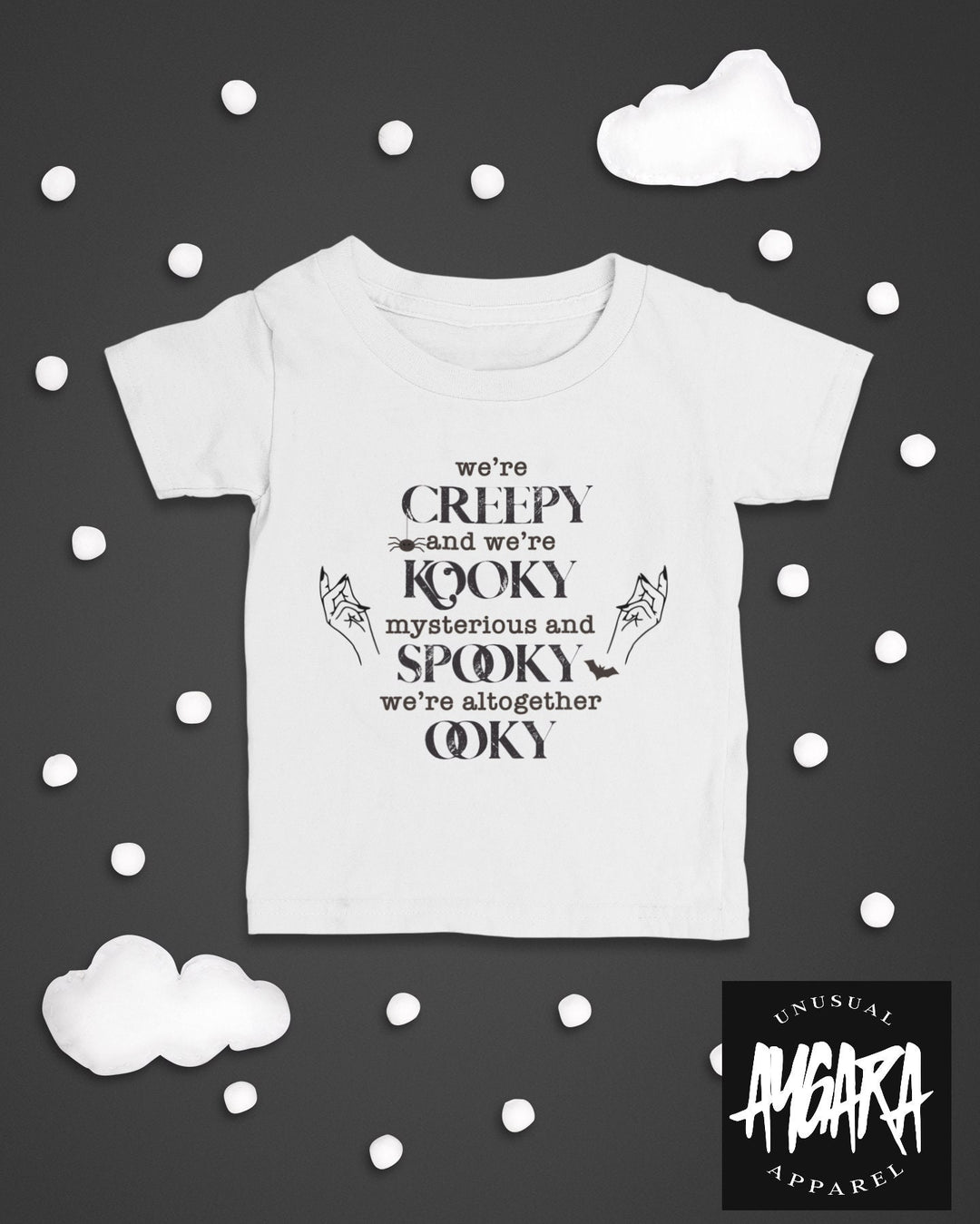 Baby-Youth Song Onesie/T-Shirt in White or Black