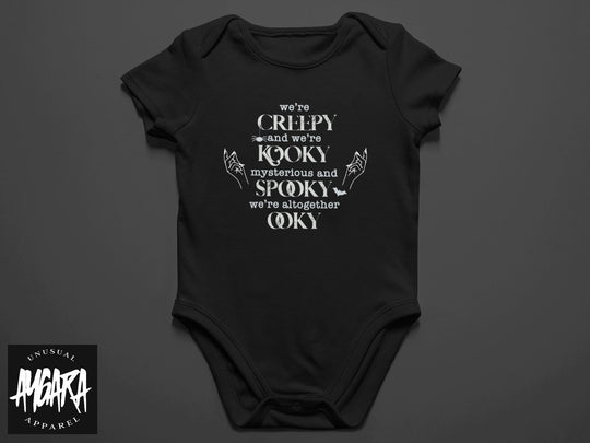 Baby-Youth Song Onesie/T-Shirt in White or Black