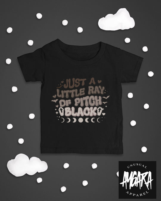 Baby-Youth Little Ray of Pitch Black Onesie/T-Shirt